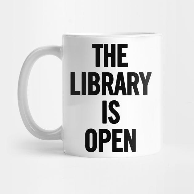 The Library Is Open by sergiovarela